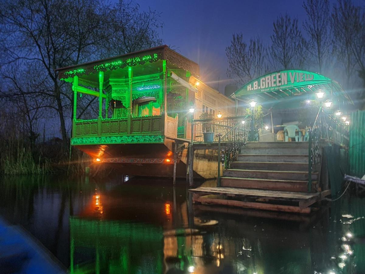 Green View Group Of Houseboats Srīnagar Exteriér fotografie