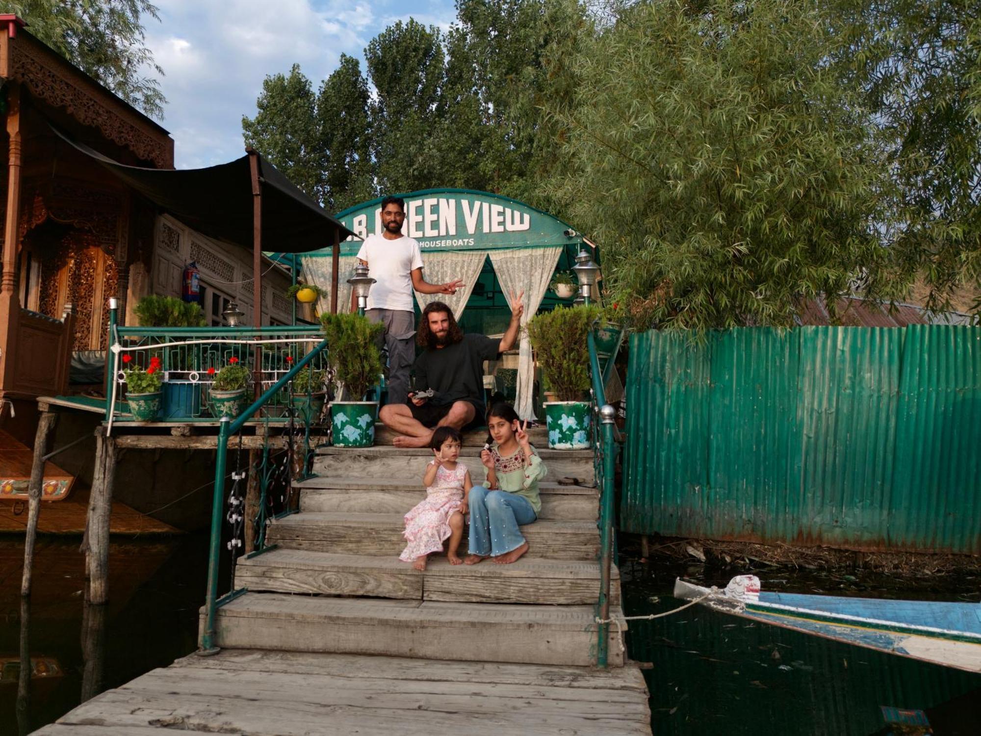 Green View Group Of Houseboats Srīnagar Exteriér fotografie